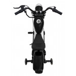 Elektrická motorka Chopper Warrior - čierna
